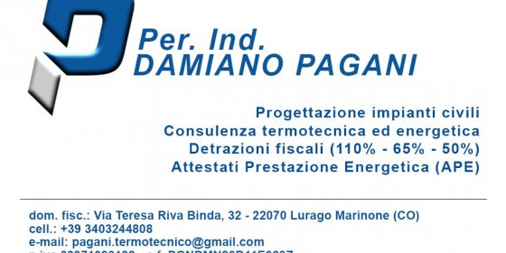 Damiano Pagani - Installatore