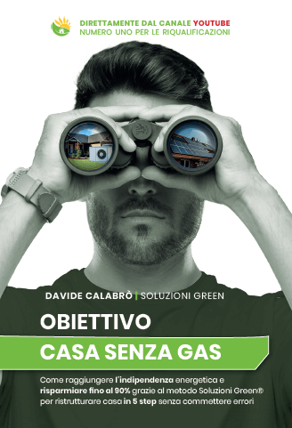 Copertina Libro "Obiettivo Casa Senza Gas" di Davide Calabrò
