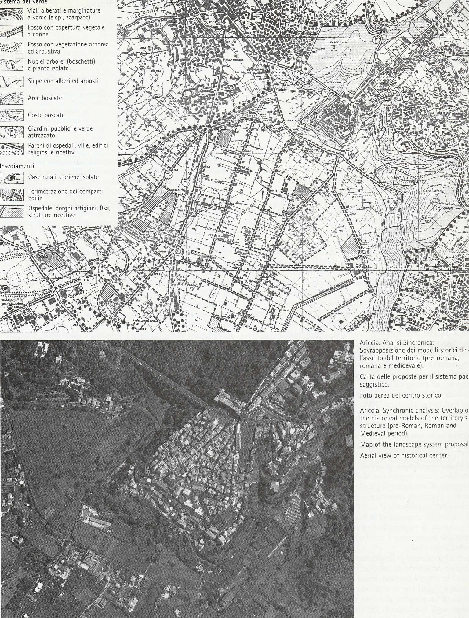 Progetto PRG del Comune di Ariccia (RM) realizzato da maurizio crocco, a Roma