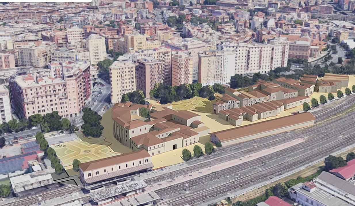 Progetto Stazione Tuscolana Roma realizzato da maurizio crocco,  a Roma