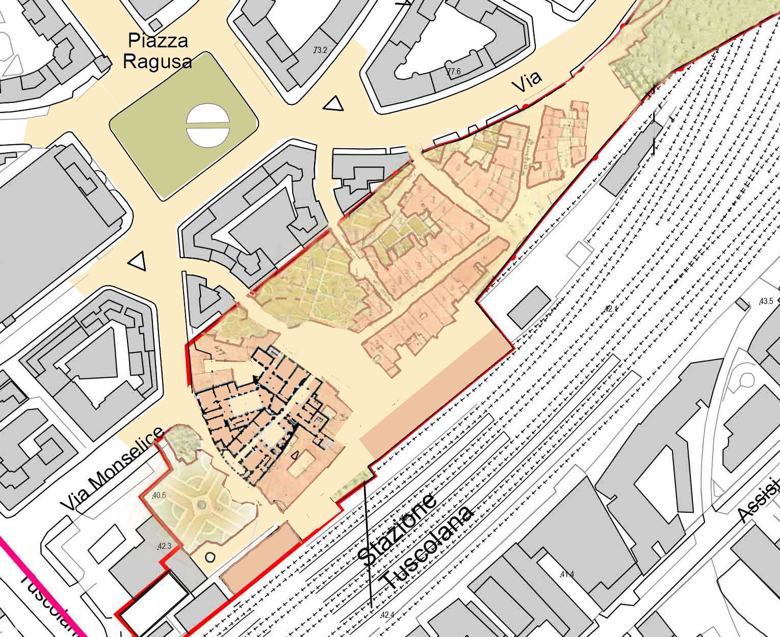 Progetto Stazione Tuscolana Roma realizzato da maurizio crocco,  a Roma