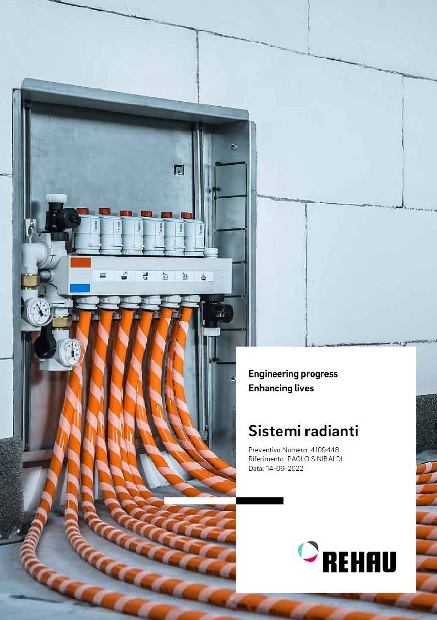 Impianto Radiante a Pavimento - Paliano FR realizzato da STUDIO TECNICO ING. D'ALESSIO,  a 