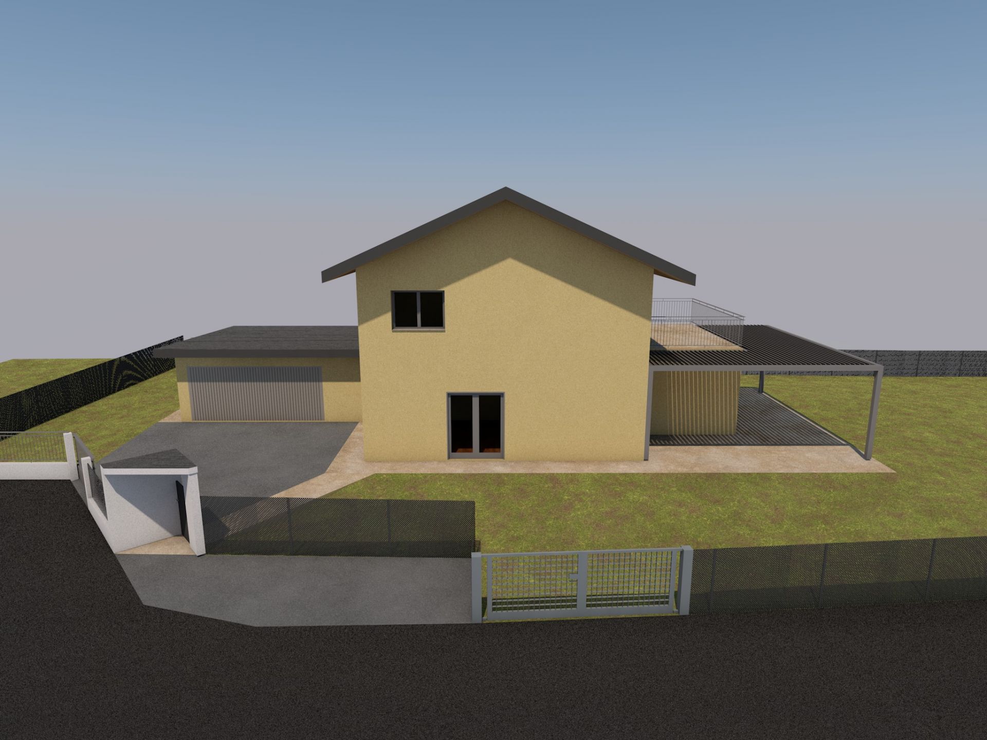 Villa unifamiliare Giussano (MB) realizzato da Architetto Davide Ronchi, Assistenza tecnica a Carate Brianza