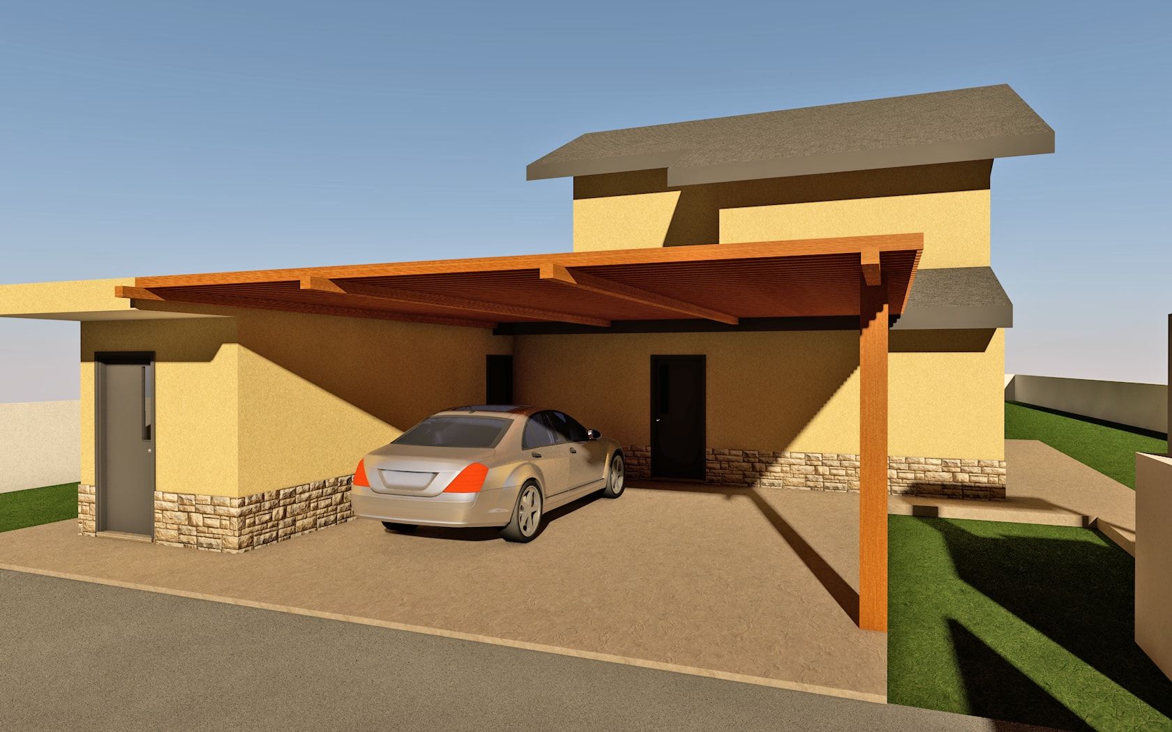 Villa bifamiliare realizzato da Architetto Davide Ronchi, Assistenza tecnica a Carate Brianza