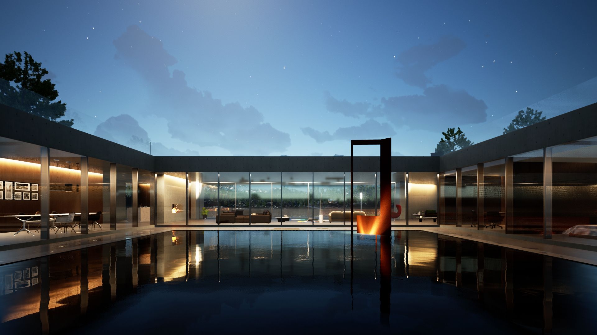 Villa Quadra realizzato da Arckeo + FA Fausto Ferrara Architettura, Assistenza tecnica a Tuscania