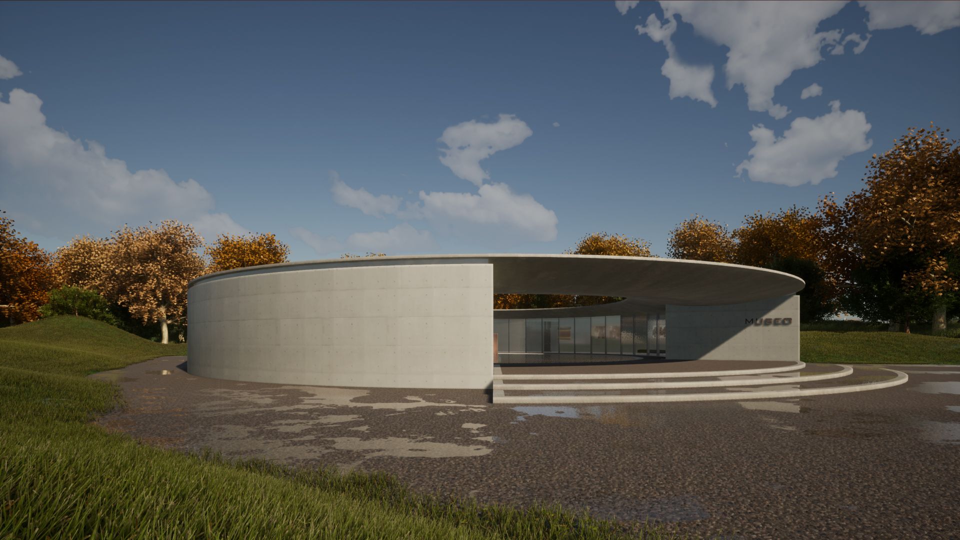 Circle - Museo - Berlino realizzato da Arckeo + FA Fausto Ferrara Architettura, Assistenza tecnica a Tuscania