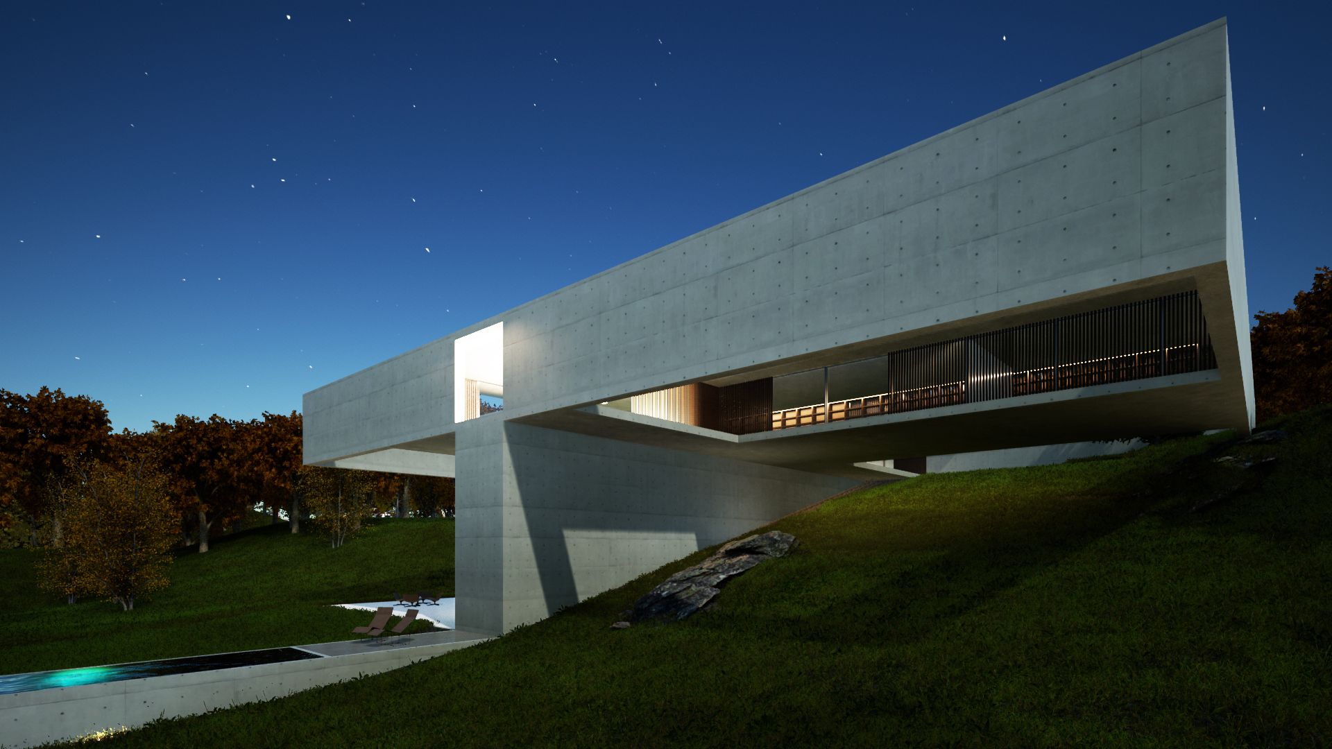 Villa Sospesa realizzato da Arckeo + FA Fausto Ferrara Architettura, Assistenza tecnica a Tuscania