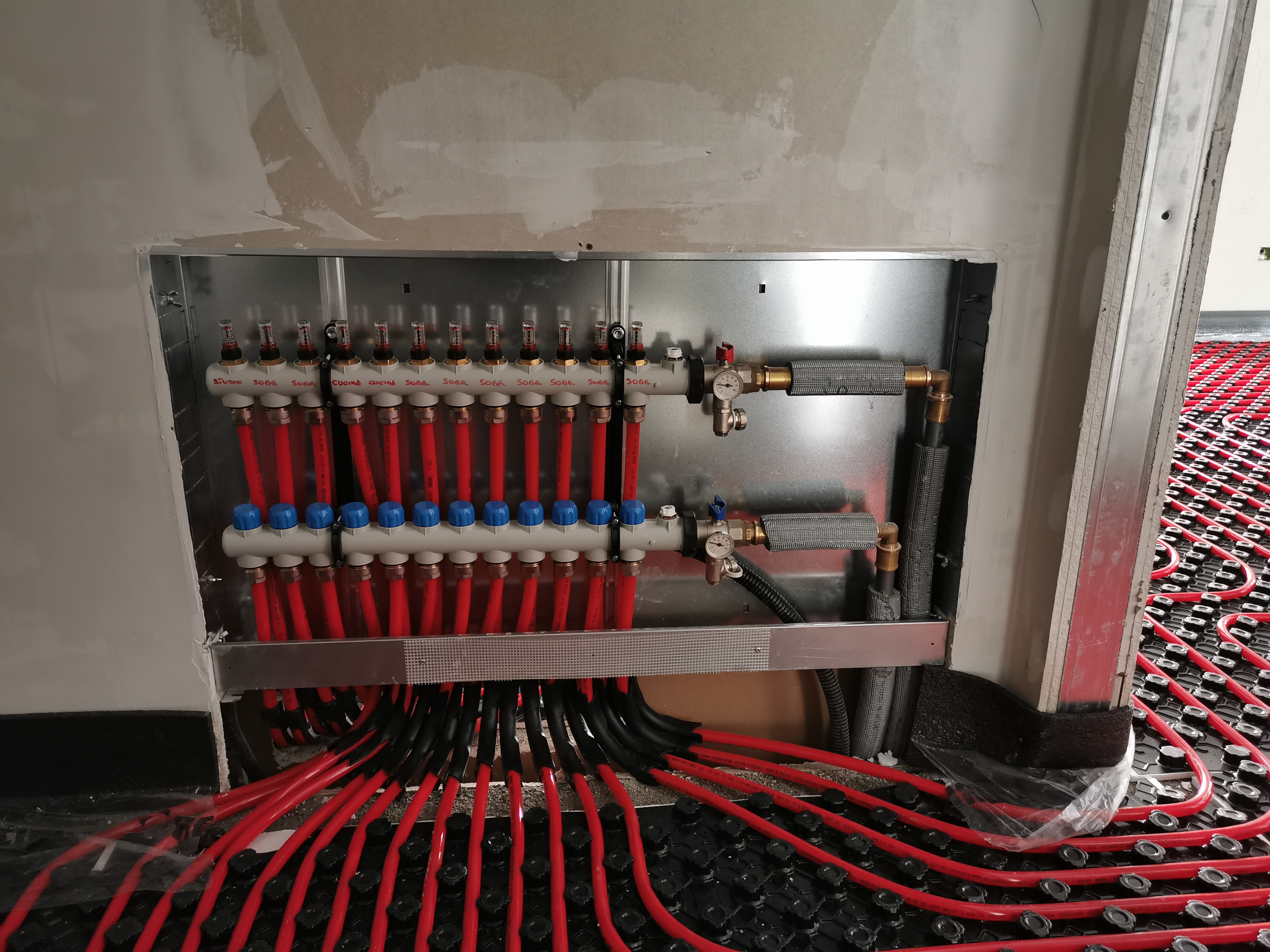 Progetto realizzato da HF Impianti,  a Monza