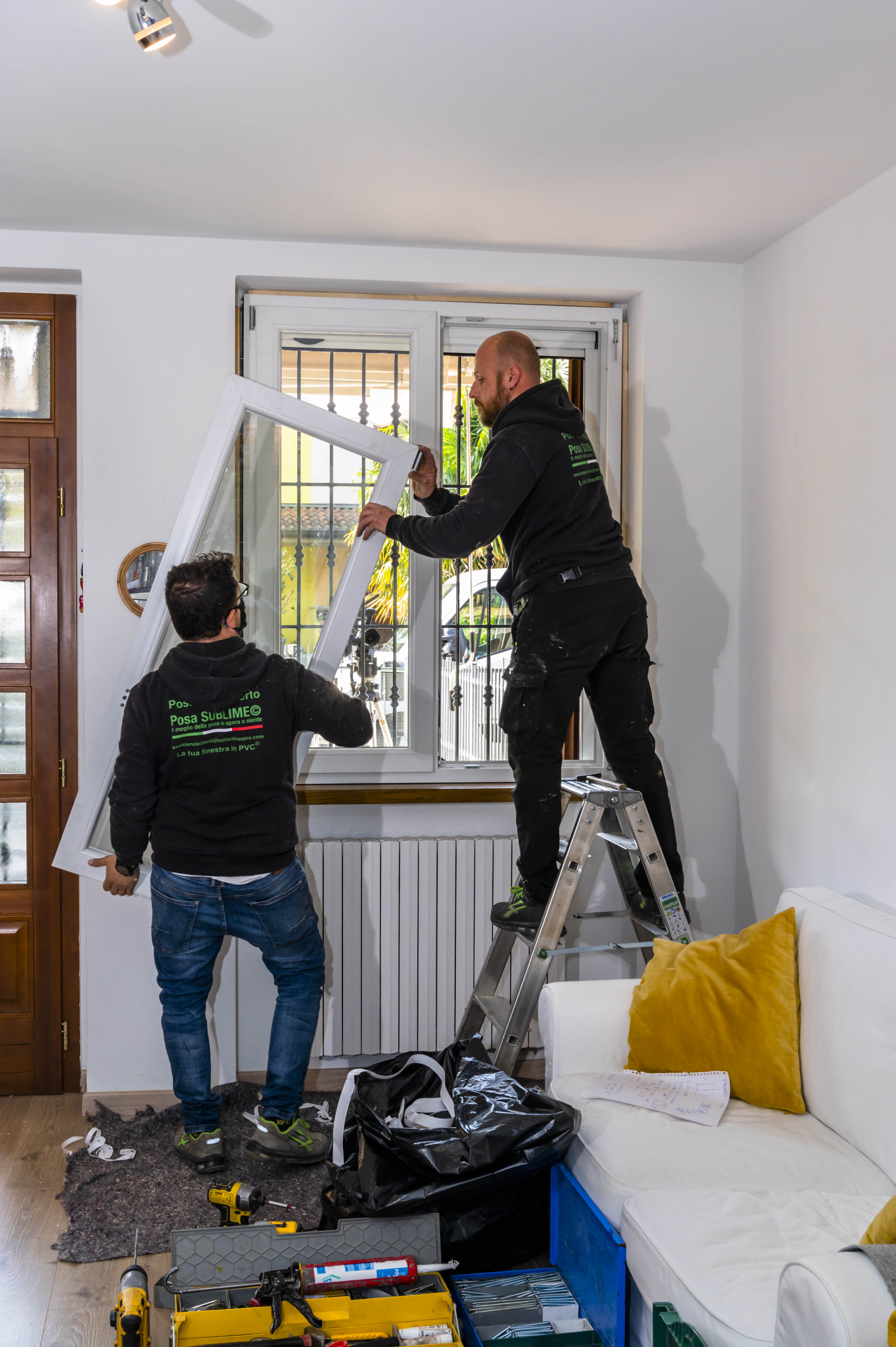 Progetto Sebastiano realizzato da Colibrí Finestre®️, a Zanica
