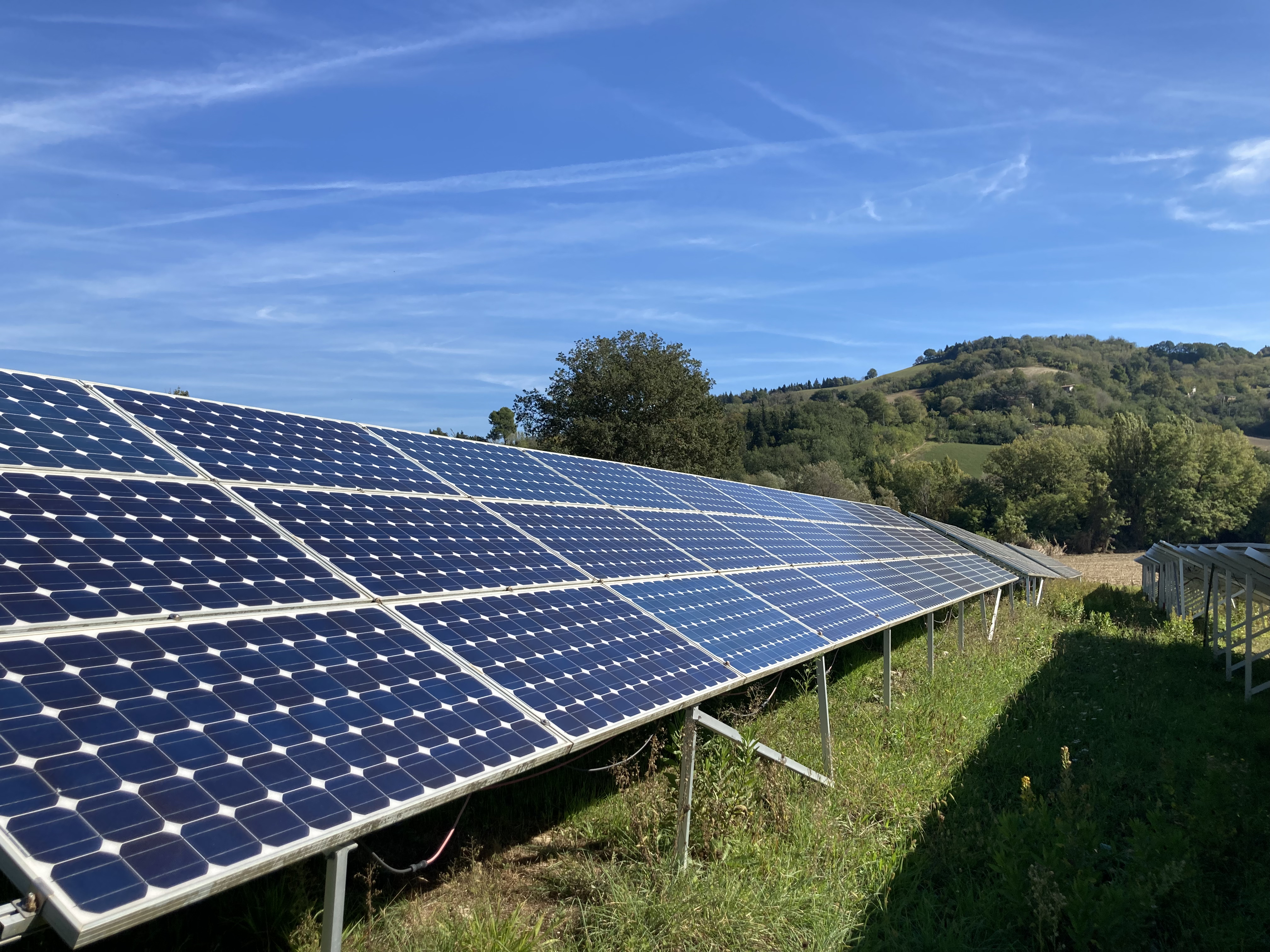 Impianto fotovoltaico incentivato 200 kWp realizzato da Salucci Impianti S.r.l,  a Montecalvo in Foglia
