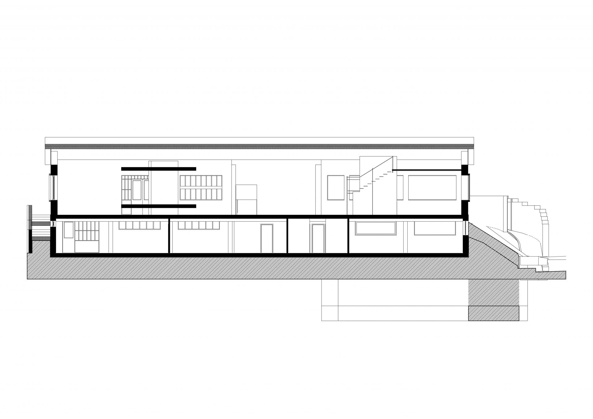 Progetto di recupero edificio industriale per realizzazione uffici realizzato da Fulvio Miatello,  a Vedano Olona