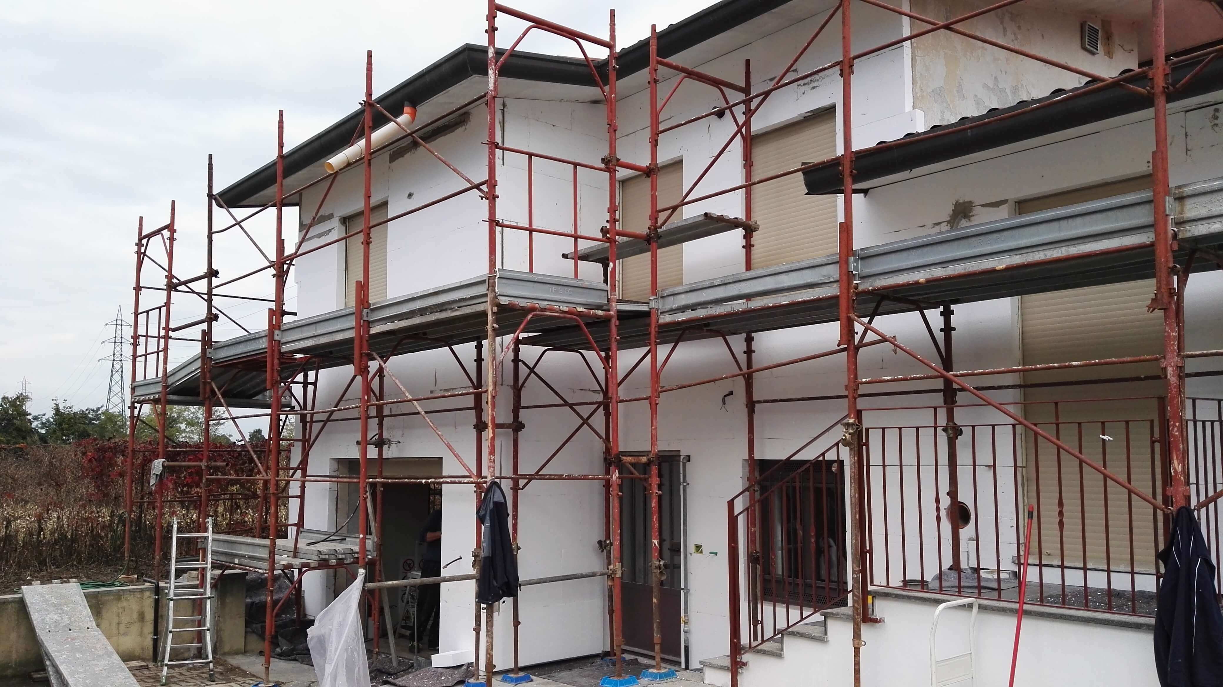 Cantiere cappotto termico Cantiere cappotto termico